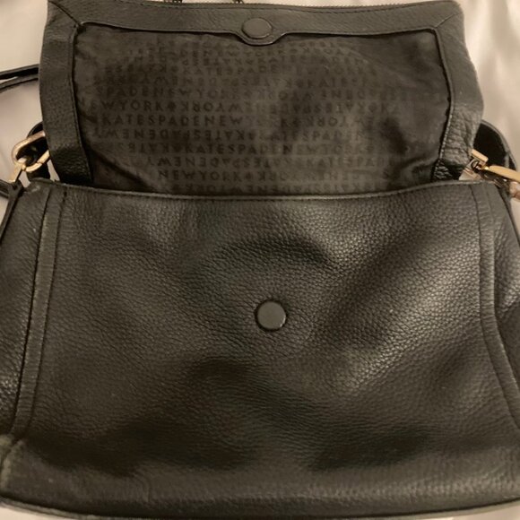 Kate Spade Highland Place Medium Maria Shoulder Bag Black - Picture 2 of 5